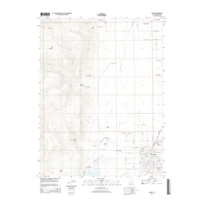 2014 Map of Manti, 2014 Print