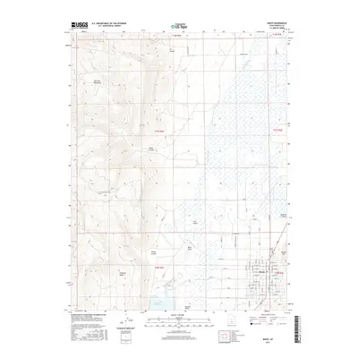 2017 Map of Manti, 2017 Print