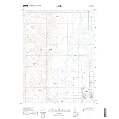 2020 Map of Manti, 2020 Print