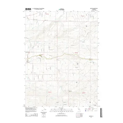 2015 Map of Manton, 2015 Print