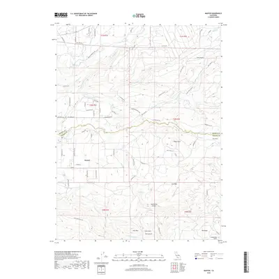2018 Map of Manton, 2018 Print