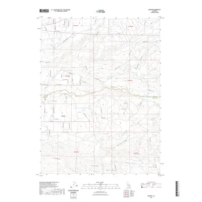 2021 Map of Manton, 2021 Print