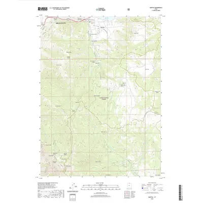 2020 Map of Mantua, 2020 Print