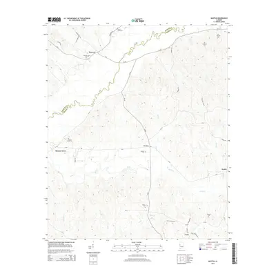 2014 Map of Mantua, 2014 Print