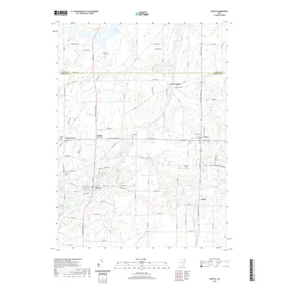 2019 Map of Mantua, 2019 Print