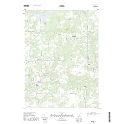 2023 Map of Mantua, 2023 Print