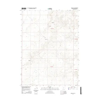 2015 Map of Manuel Gap, 2015 Print