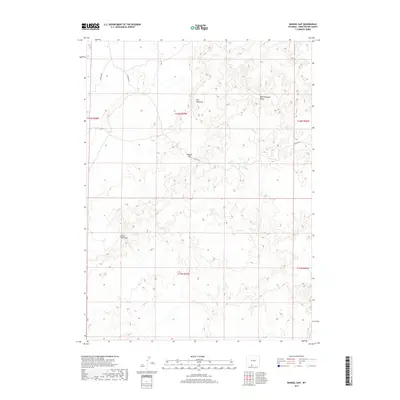 2017 Map of Manuel Gap, 2017 Print