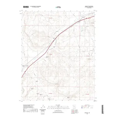 2020 Map of Manuelito, 2020 Print
