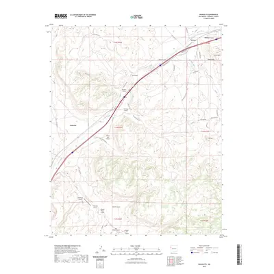 2023 Map of Manuelito, 2023 Print