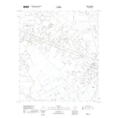 2019 Map of Manvel, 2019 Print