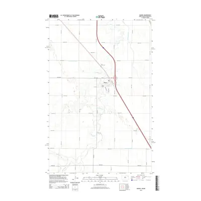2014 Map of Manvel, 2014 Print