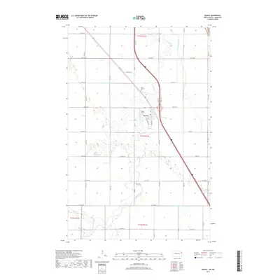 2017 Map of Manvel, 2017 Print