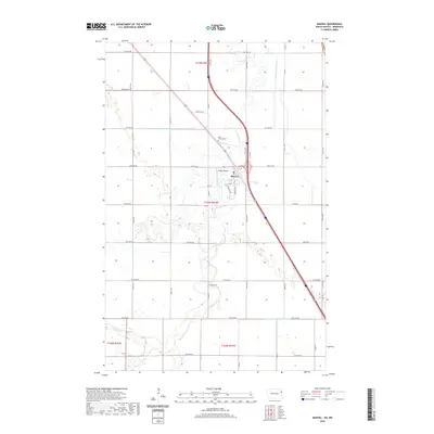 2020 Map of Manvel, 2020 Print