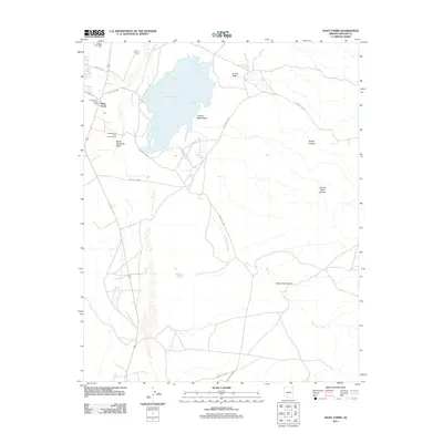 2011 Map of Many Farms, 2011 Print