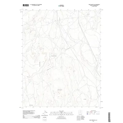 2026 Map of Many Ghosts Hill, 2026 Print