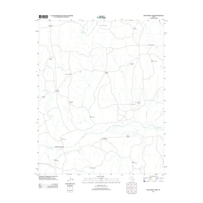 2012 Map of Many Post Camp, 2012 Print