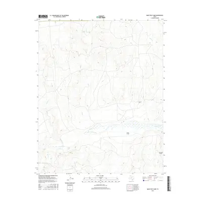 2016 Map of Many Post Camp, 2016 Print