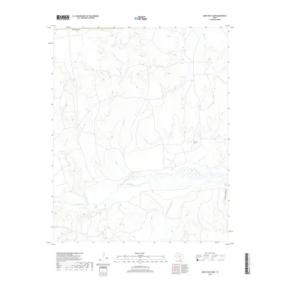 2019 Map of Many Post Camp, 2019 Print