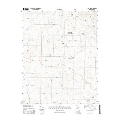 2015 Map of Many Springs, 2015 Print