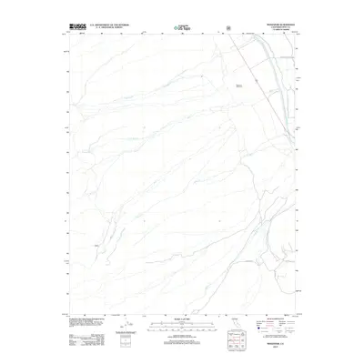 2012 Map of Manzanar, 2012 Print
