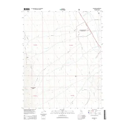 2015 Map of Manzanar, 2015 Print