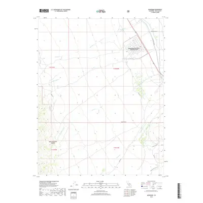 2018 Map of Manzanar, 2018 Print