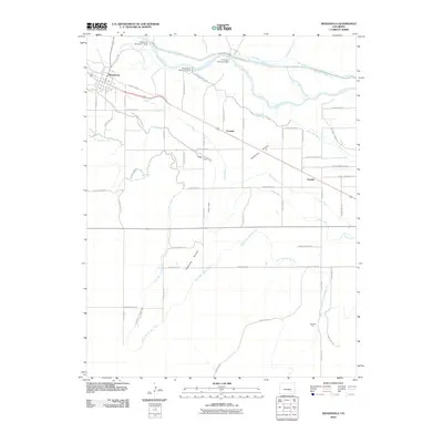2010 Map of Manzanola, 2010 Print