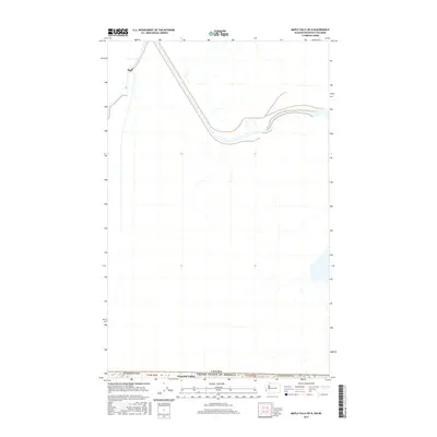 2017 Map of Maple Falls OE N, 2017 Print