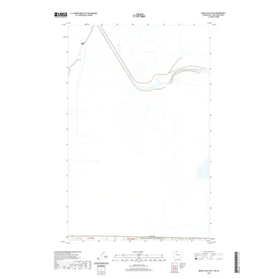 2020 Map of Maple Falls OE N, 2020 Print