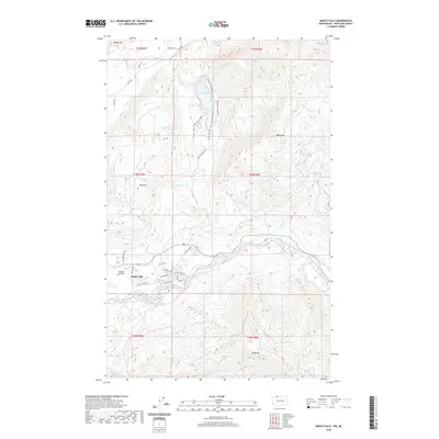 2020 Map of Maple Falls, 2020 Print
