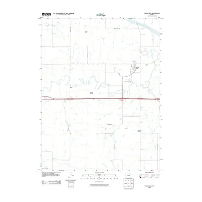 2009 Map of Maple Hill, 2009 Print