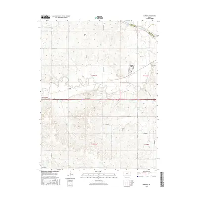 2016 Map of Maple Hill, 2016 Print