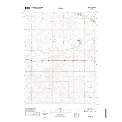 2018 Map of Maple Hill, 2018 Print