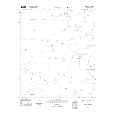 2011 Map of Maple Peak, 2011 Print
