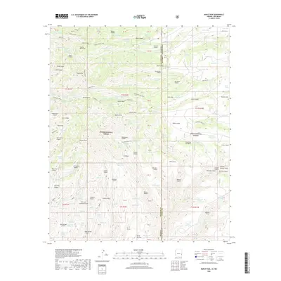 2018 Map of Maple Peak, 2018 Print