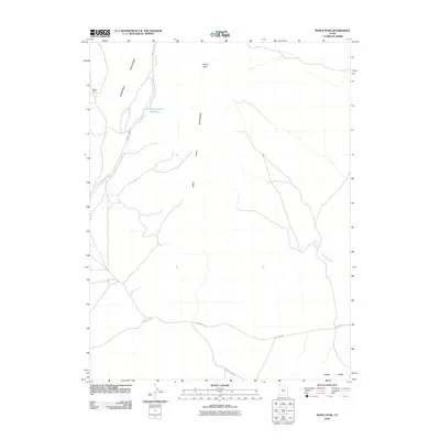 2010 Map of Maple Peak, 2010 Print
