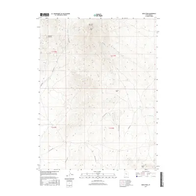 2017 Map of Maple Peak, 2017 Print