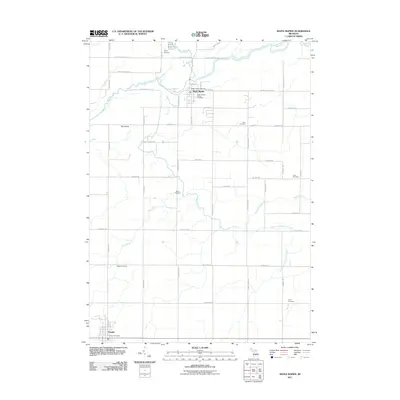 2011 Map of Maple Rapids, 2011 Print