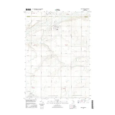 2017 Map of Maple Rapids, 2017 Print