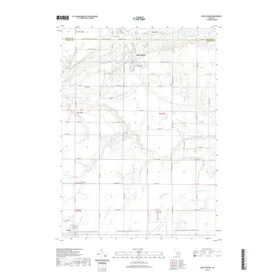 2019 Map of Maple Rapids, 2019 Print
