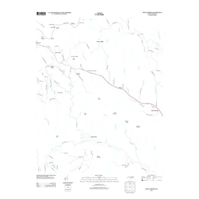 2013 Map of Maple Springs, 2013 Print