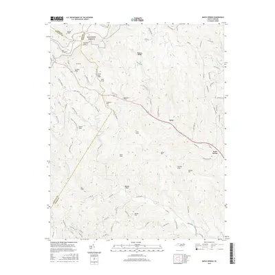 2016 Map of Maple Springs, 2016 Print