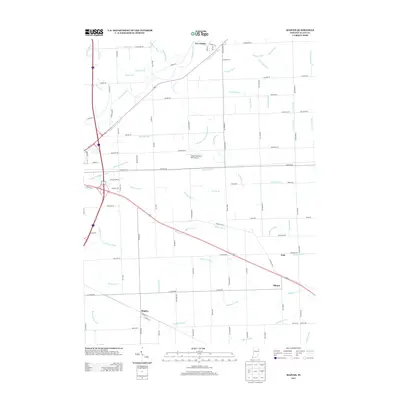 2013 Map of Maples, 2013 Print
