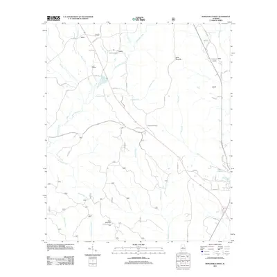 2011 Map of Maplesville West, 2011 Print