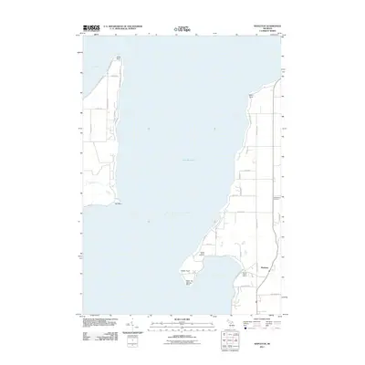 2011 Map of Mapleton, 2011 Print