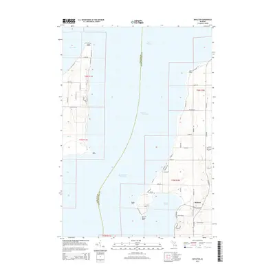 2014 Map of Mapleton, 2014 Print