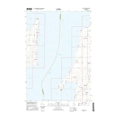 2017 Map of Mapleton, 2017 Print