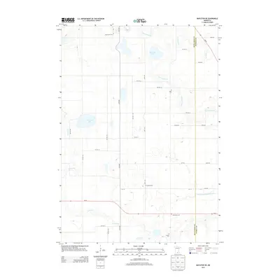 2013 Map of Mapleton NE, 2013 Print