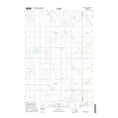 2016 Map of Mapleton NE, 2016 Print